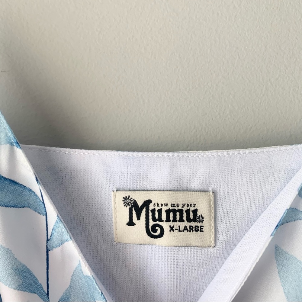 Show Me Your MuMu Molly Mullet Dress Blue Me Away - Picture 5 of 6